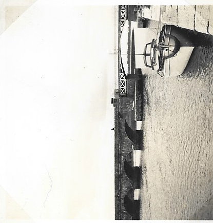 1950 River Shannon Tarmonbarry swing bridge by Alec Bell