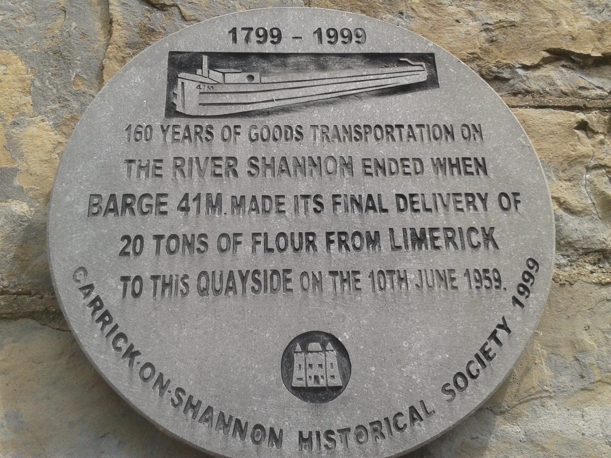 2016 06 18th River Shannon Carrick On Shannon 41M memorial