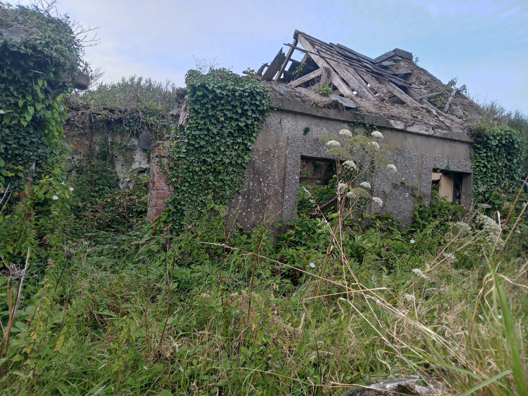 2025 08 06th River Shannon Ardnacrusha Old Shannon Errina Canal, lock keepers cottage