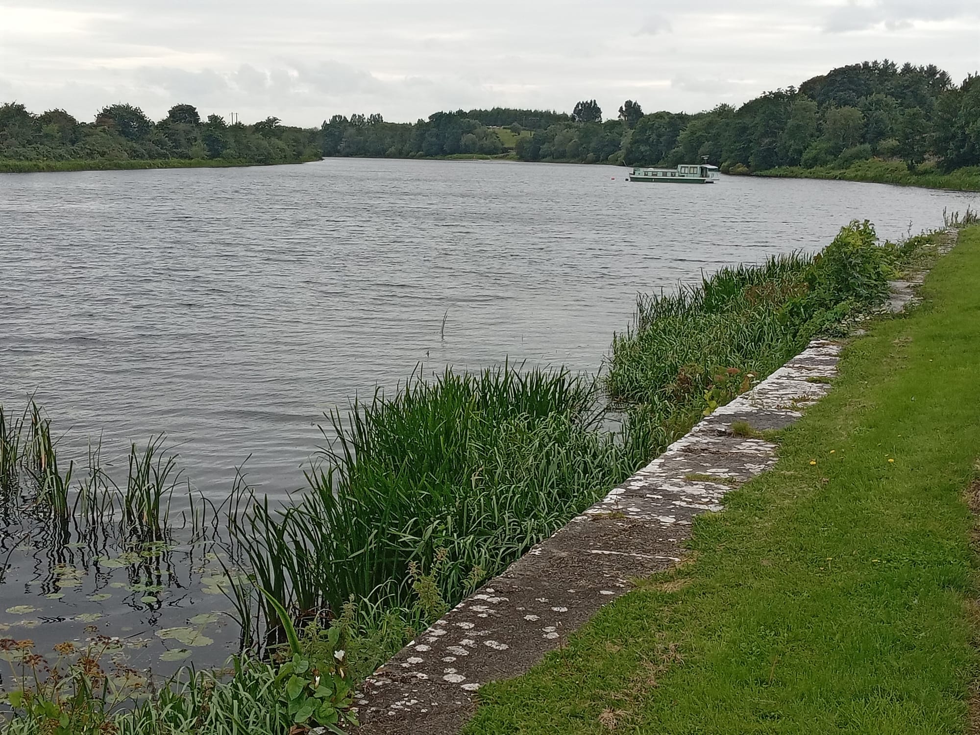 2025 08 06th River Shannon Ardnacrusha, O Briens Bridge, old River Shannon