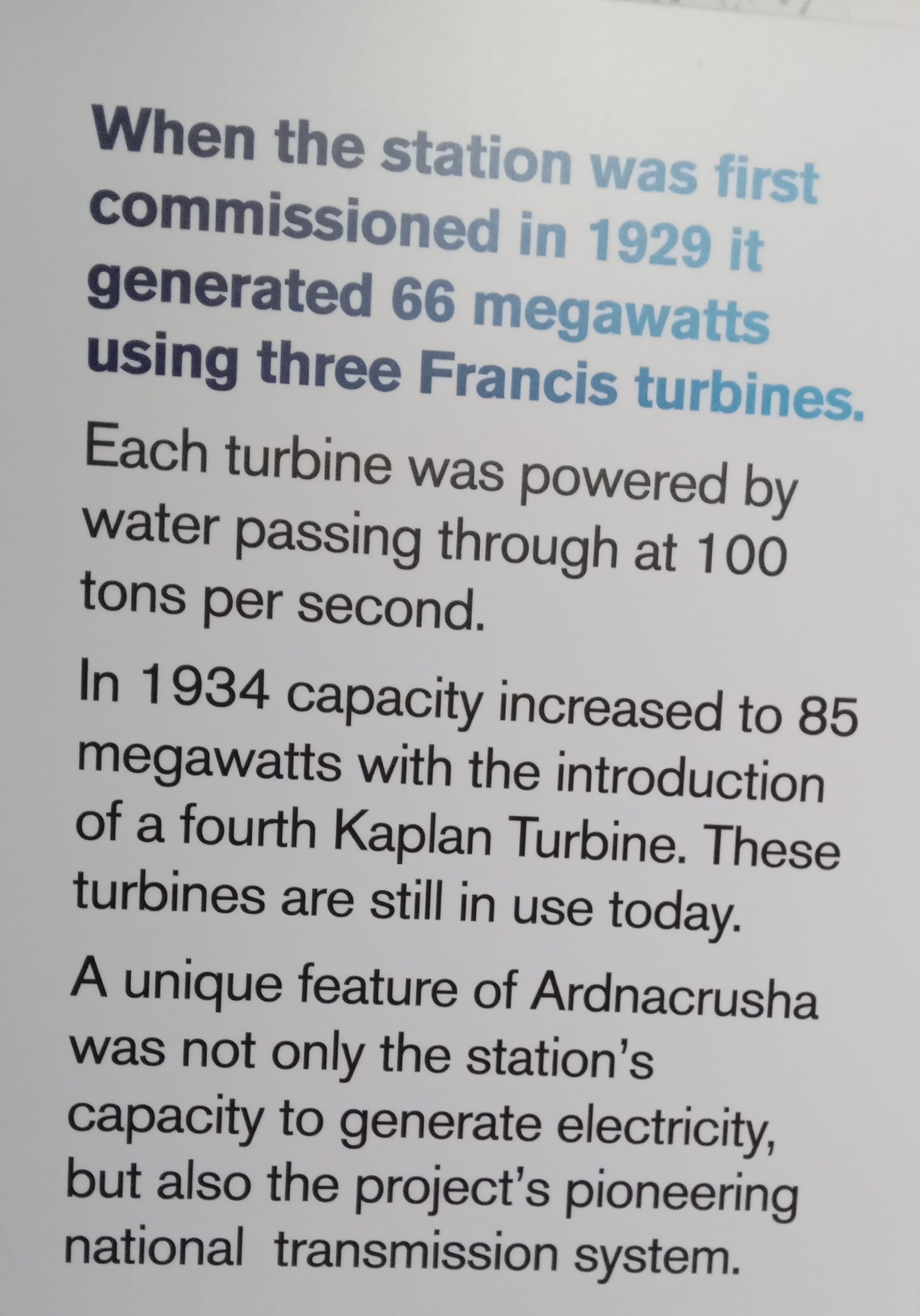 1929 06 River Shannon, Ardnacrusha hydroelectric power station, 66MW output