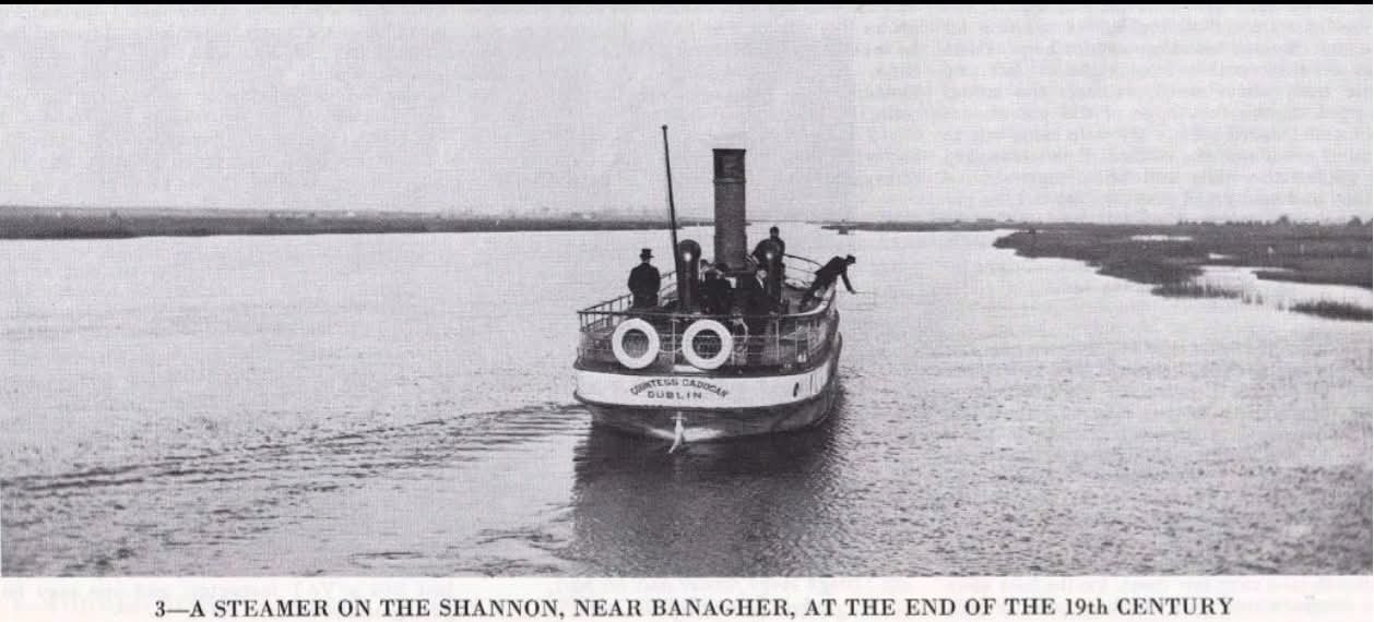 000 River Shannon Banagher steamer Countess Cadogan FB post