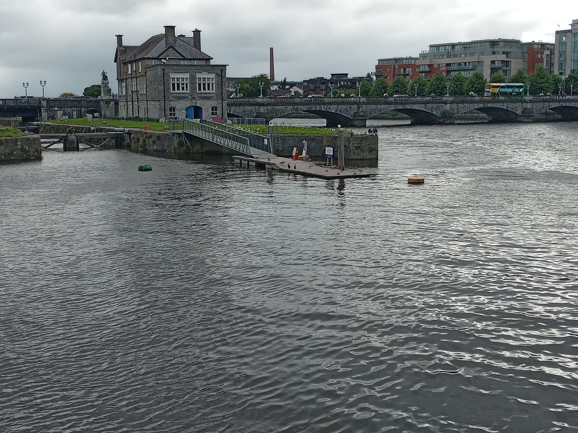2025 08 07th River Shannon Limerick, Sarsfield Lock and Weir