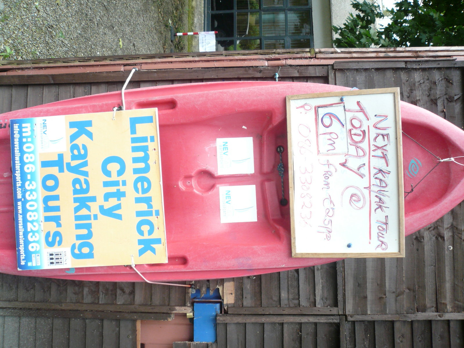 2017 07 River Shannon Limerick kayak rent.