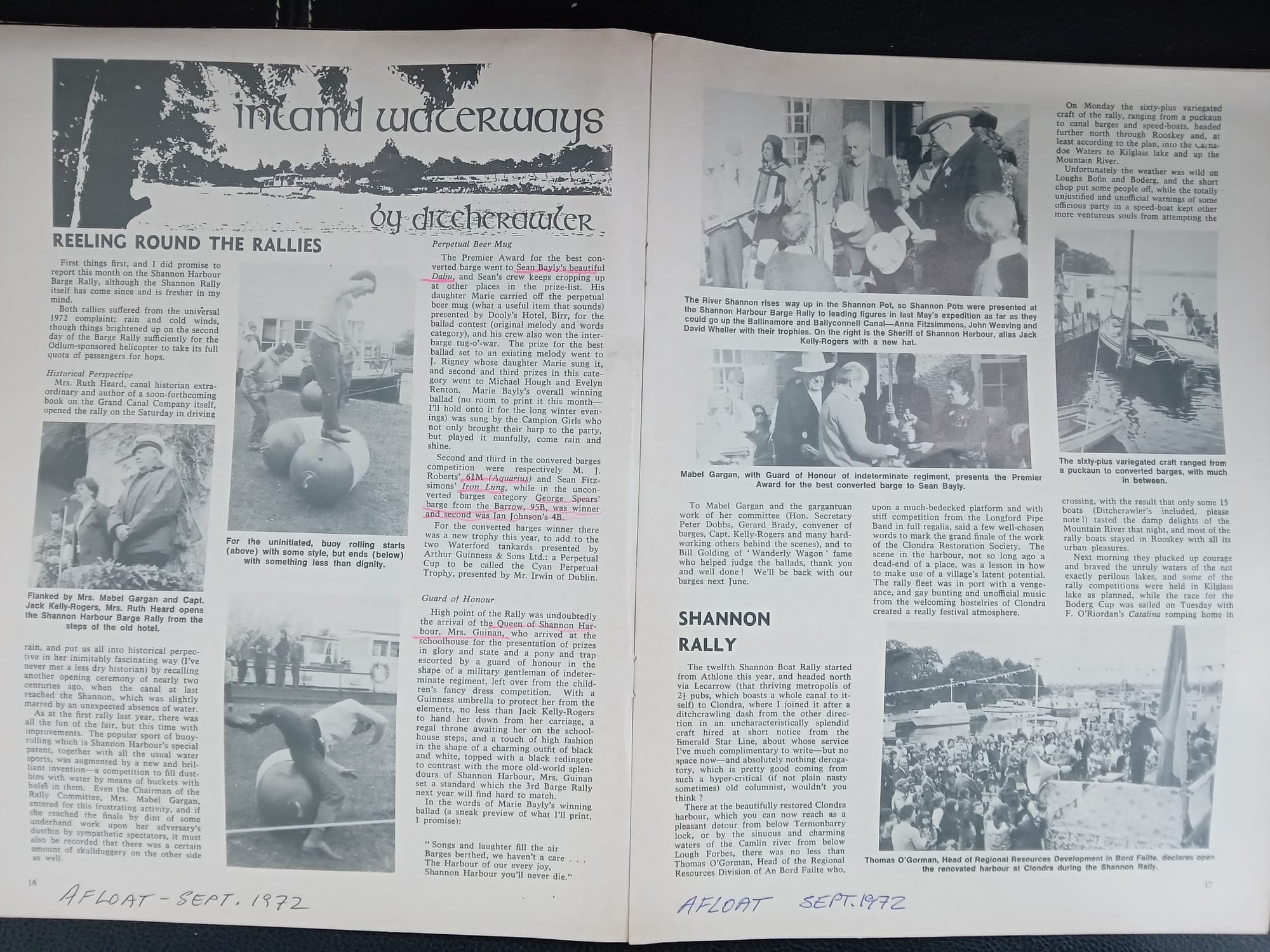 1972 09 Inland Cruising by Afloat Magazine