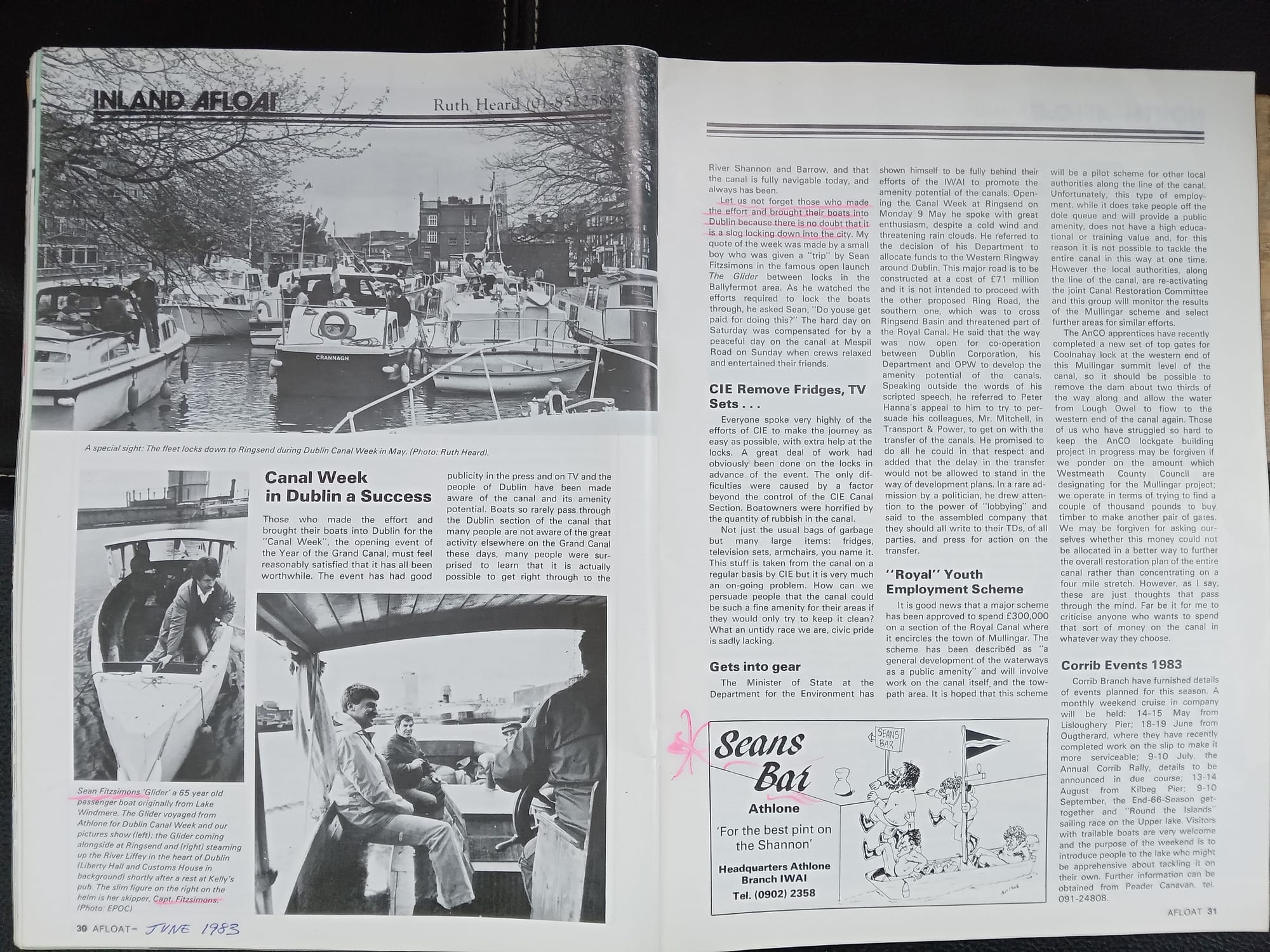 1983 06 Inland Waterways by Afloat Magazine.1