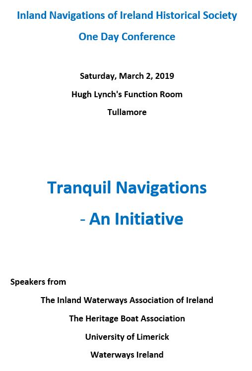 2019 03 02nd Tranquil Navigation Conference cover