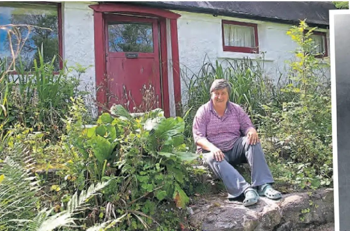 2021 Coosan Lough Ree, Durnovin, house donated by Harry Rice to IWAI, Alison Alderton in temporary residence