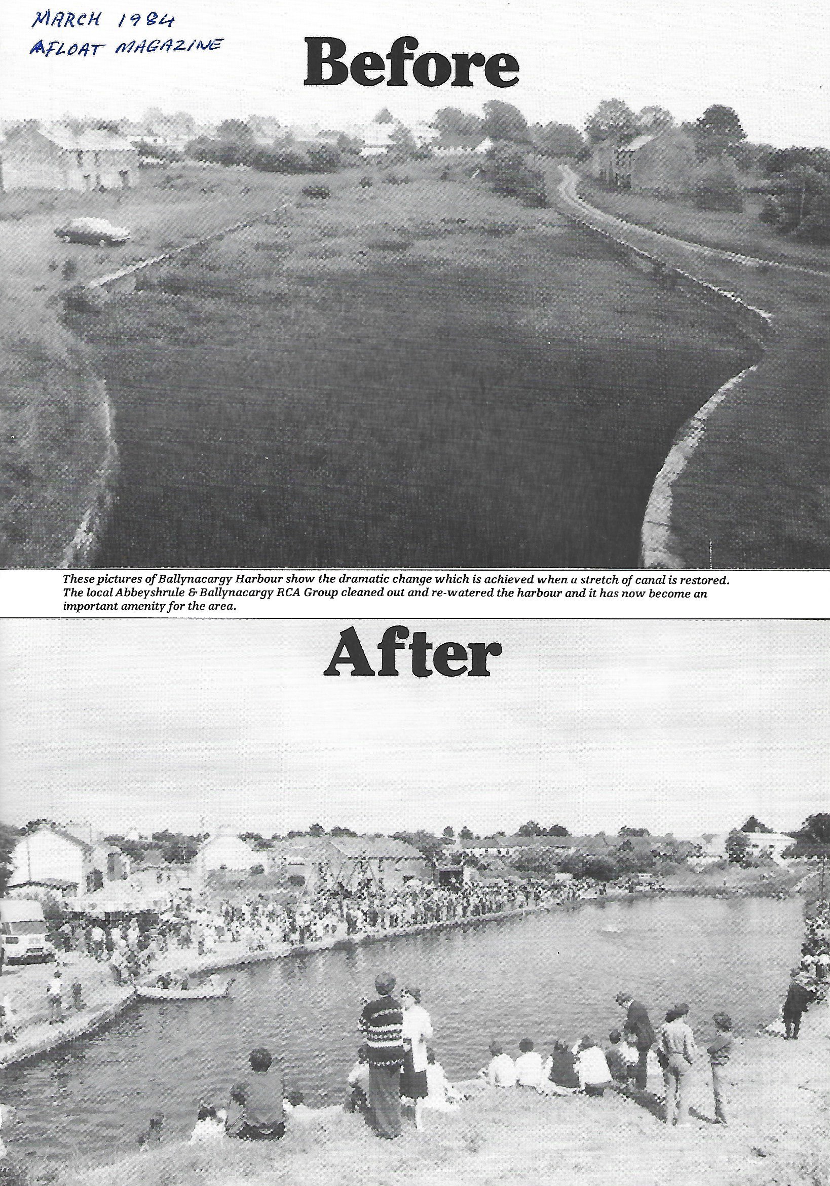 1984 03 Royal Canal restoration by Afloat Magazine.2