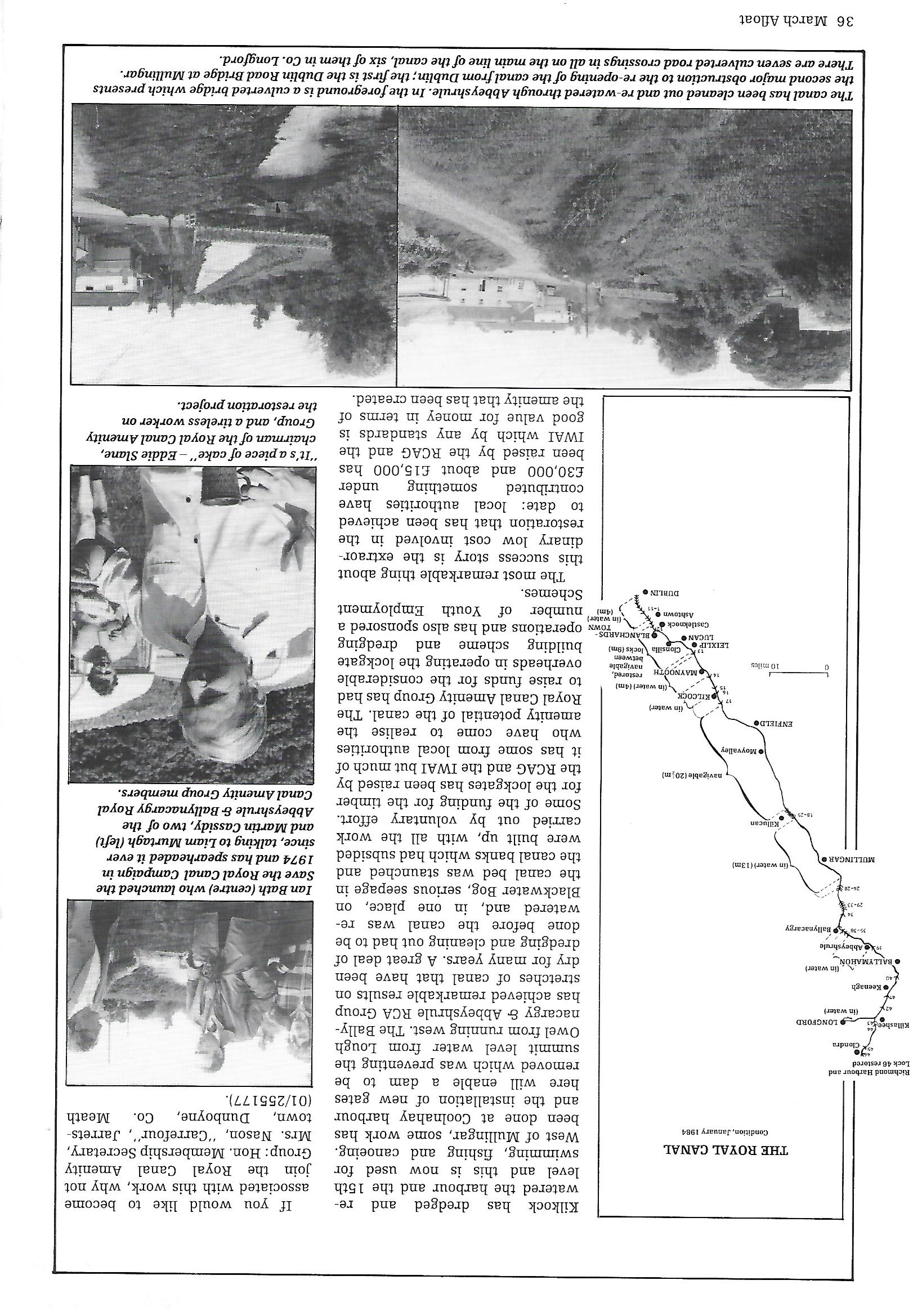 1984 03 Royal Canal restoration by Afloat Magazine.3