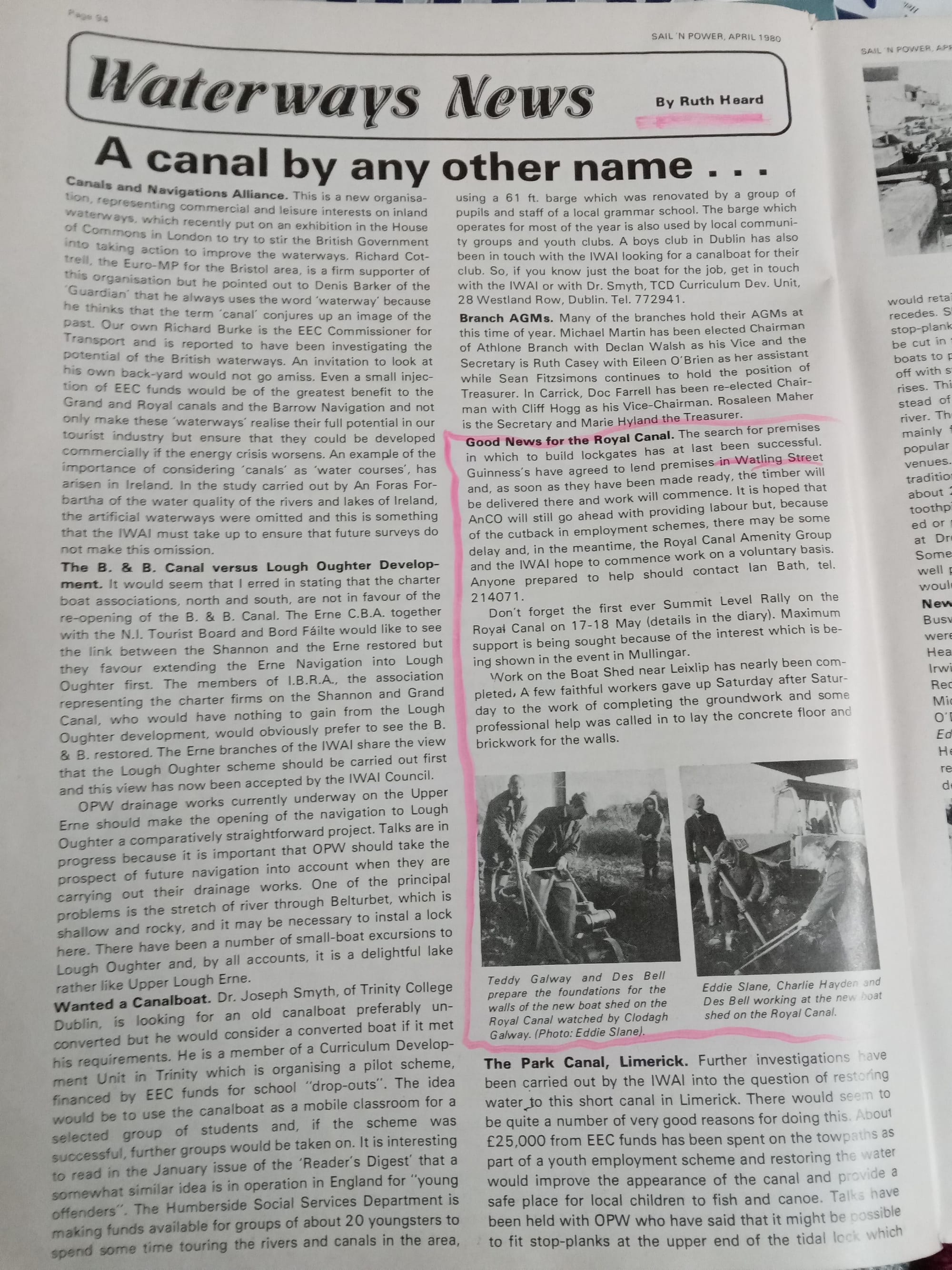 1980 Royal Canal Sail n Power