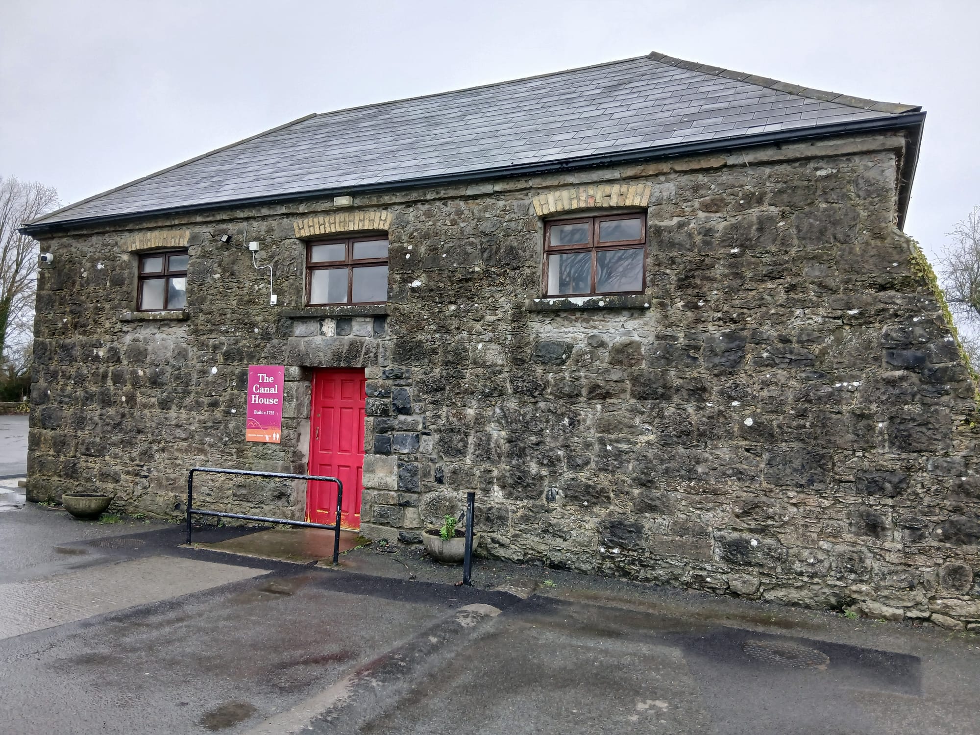 2026 02 21st River Shannon Banagher former canal store built 1755