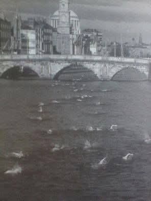 000 River Liffey swim at O Connell Bridge