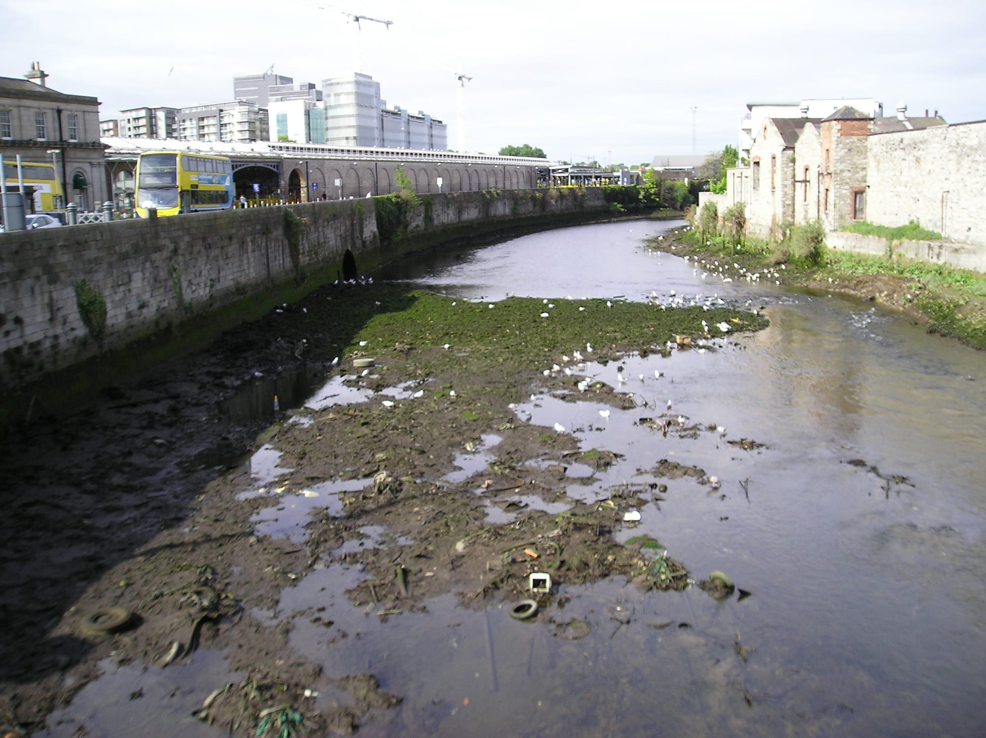 2011 05 River Liffey Dublin at Heuston Station