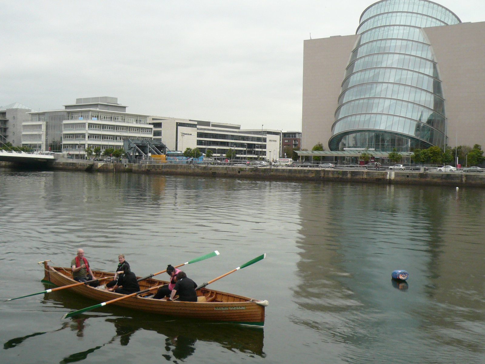 2015 06 River Liffey St Patricks Rowing Club training in the river