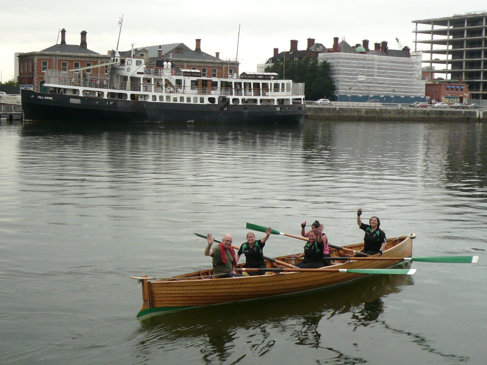 2015 06 River Liffey St Patricks Rowing Club training