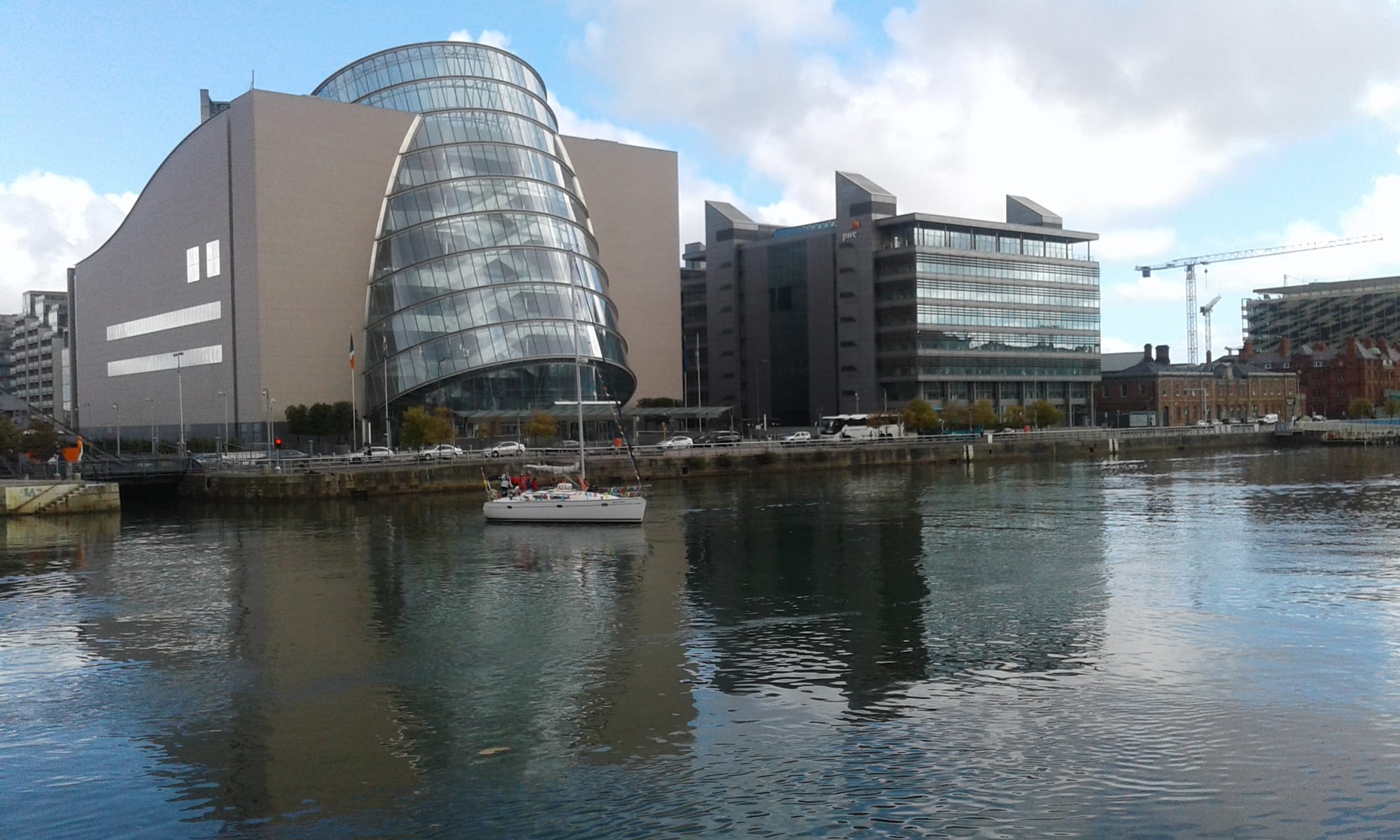 2017 09 17th River Liffey, Cruising Association of Ireland winter cruise