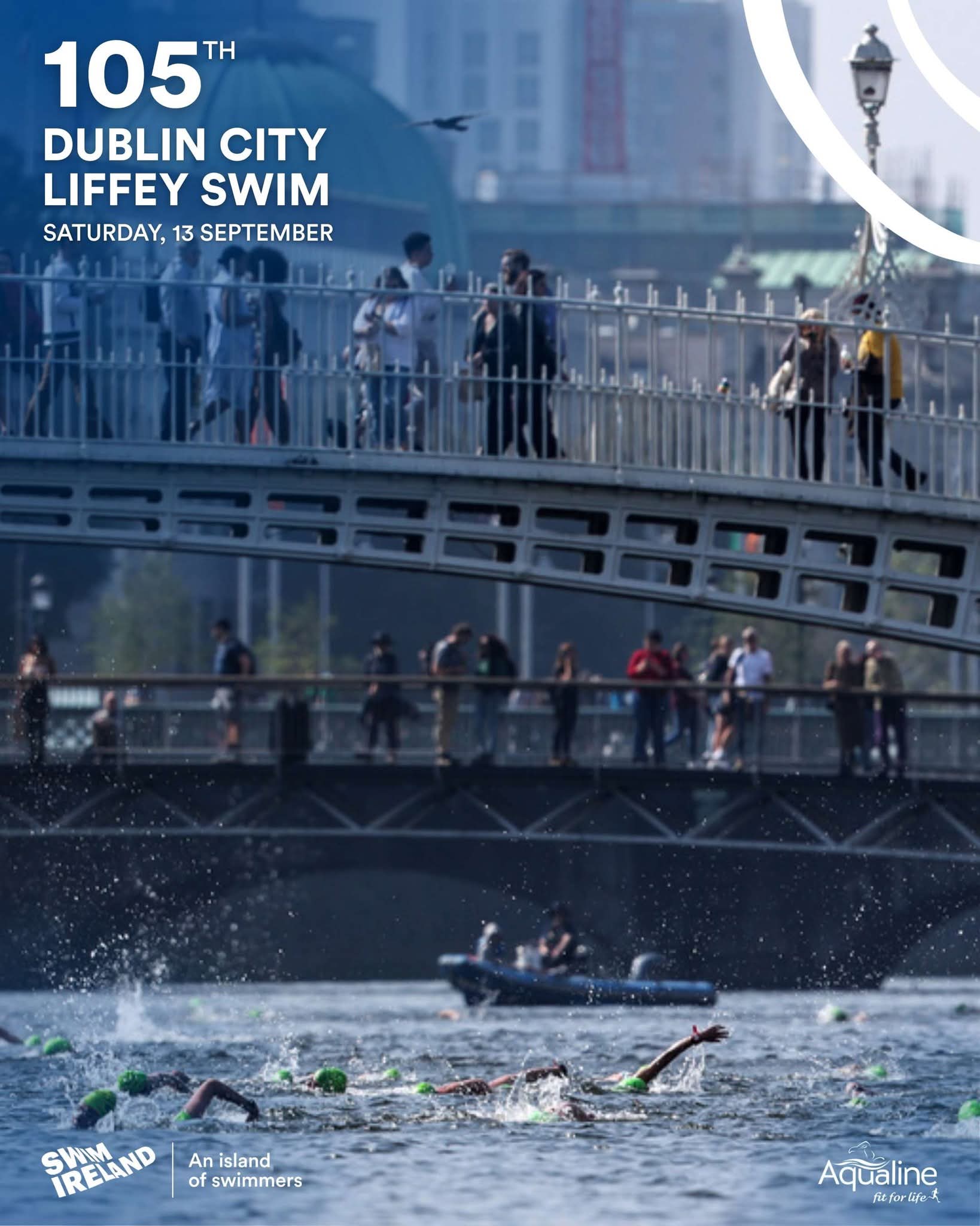 2022 09 24th River Liffey swim 102nd reel by Facebook