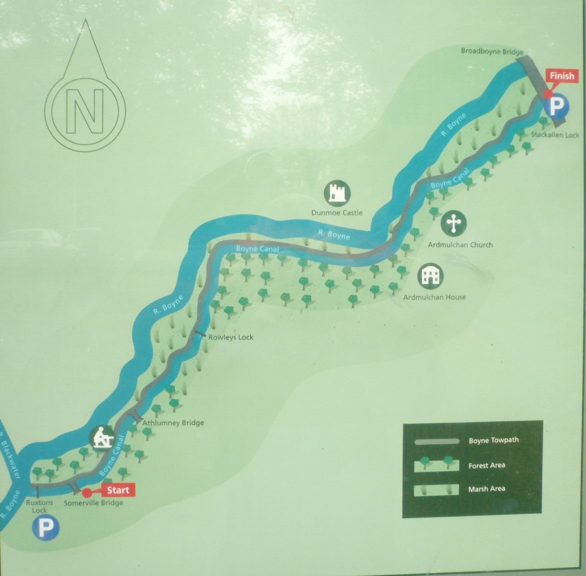 2017 05 Boyne Navigation 101 map