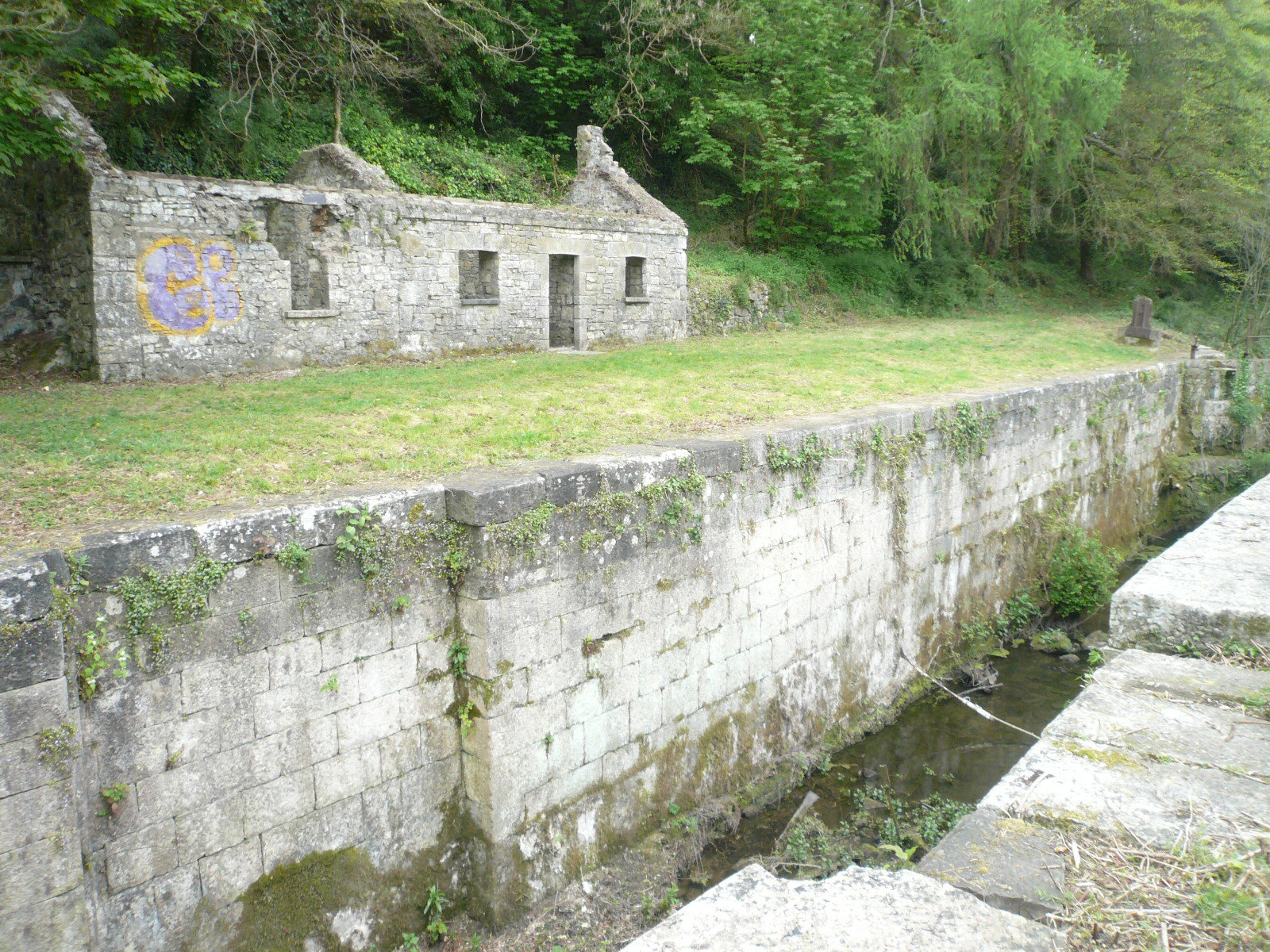 2017 05 Boyne Navigation, Rowleys Lock built in 1792