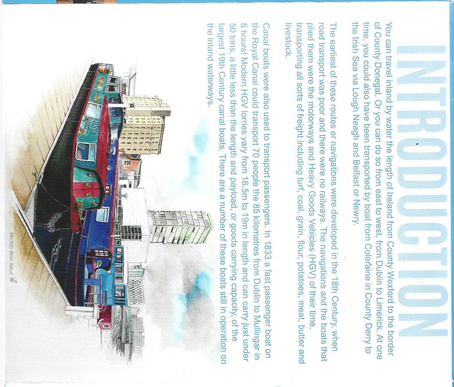 2017 Waterways Ireland and Heritage Boats Association wall poster