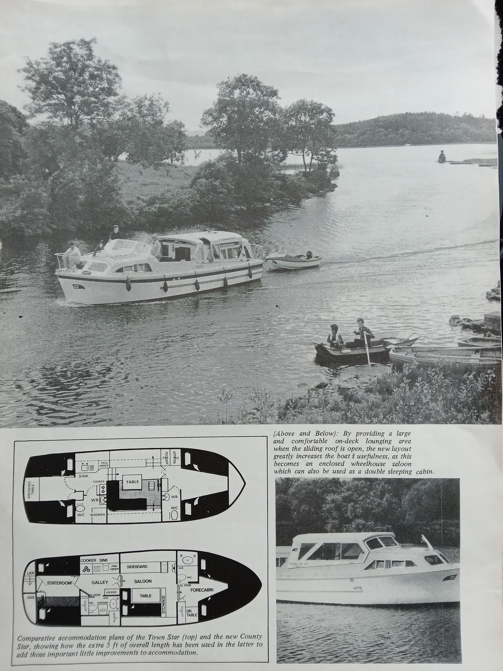 1977 09 Broom Boats promotion by Irish Yachting Magazine.2