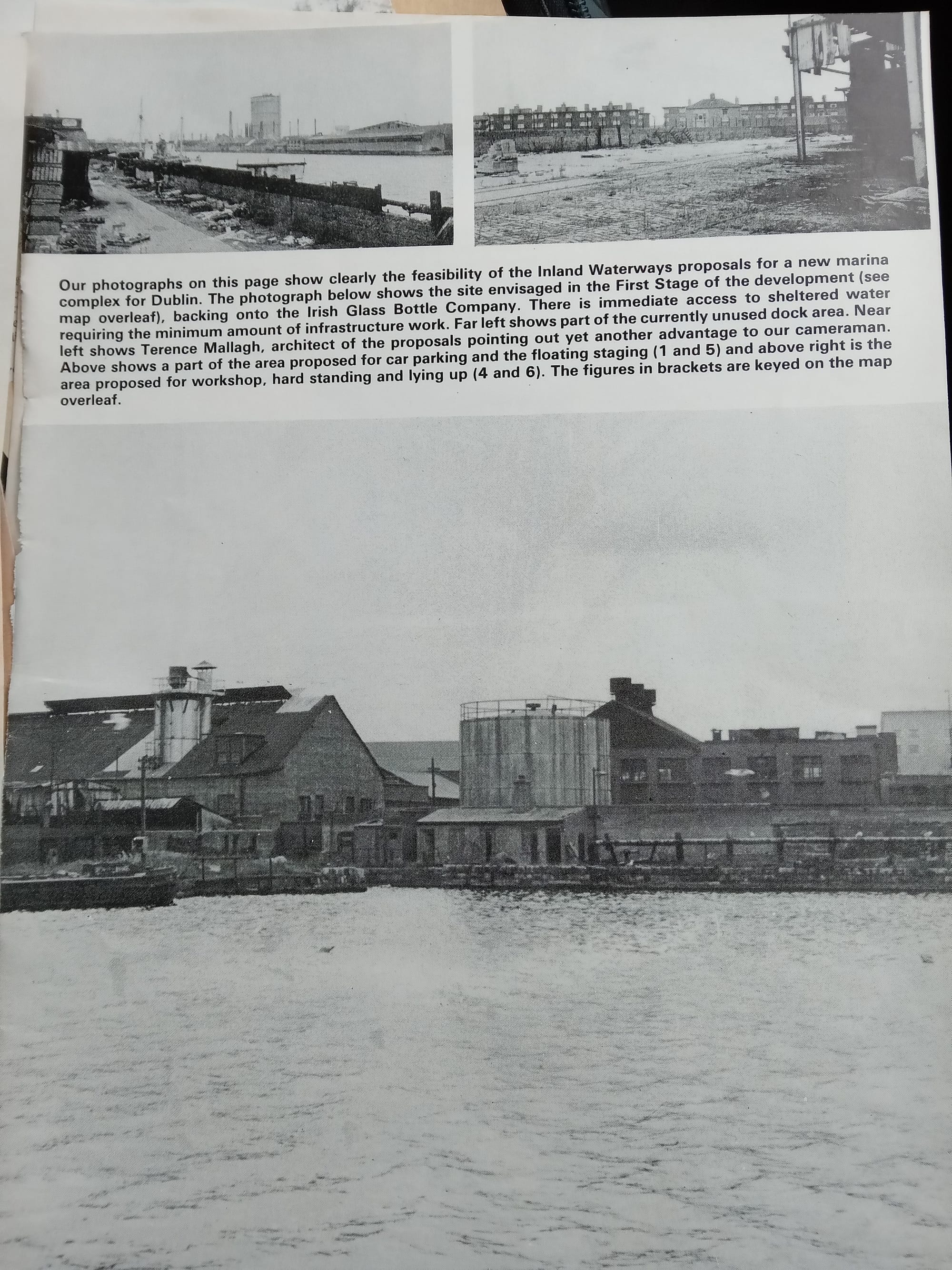 1978 Grand Canal Basin Dublin by Irish Boats and Yachting