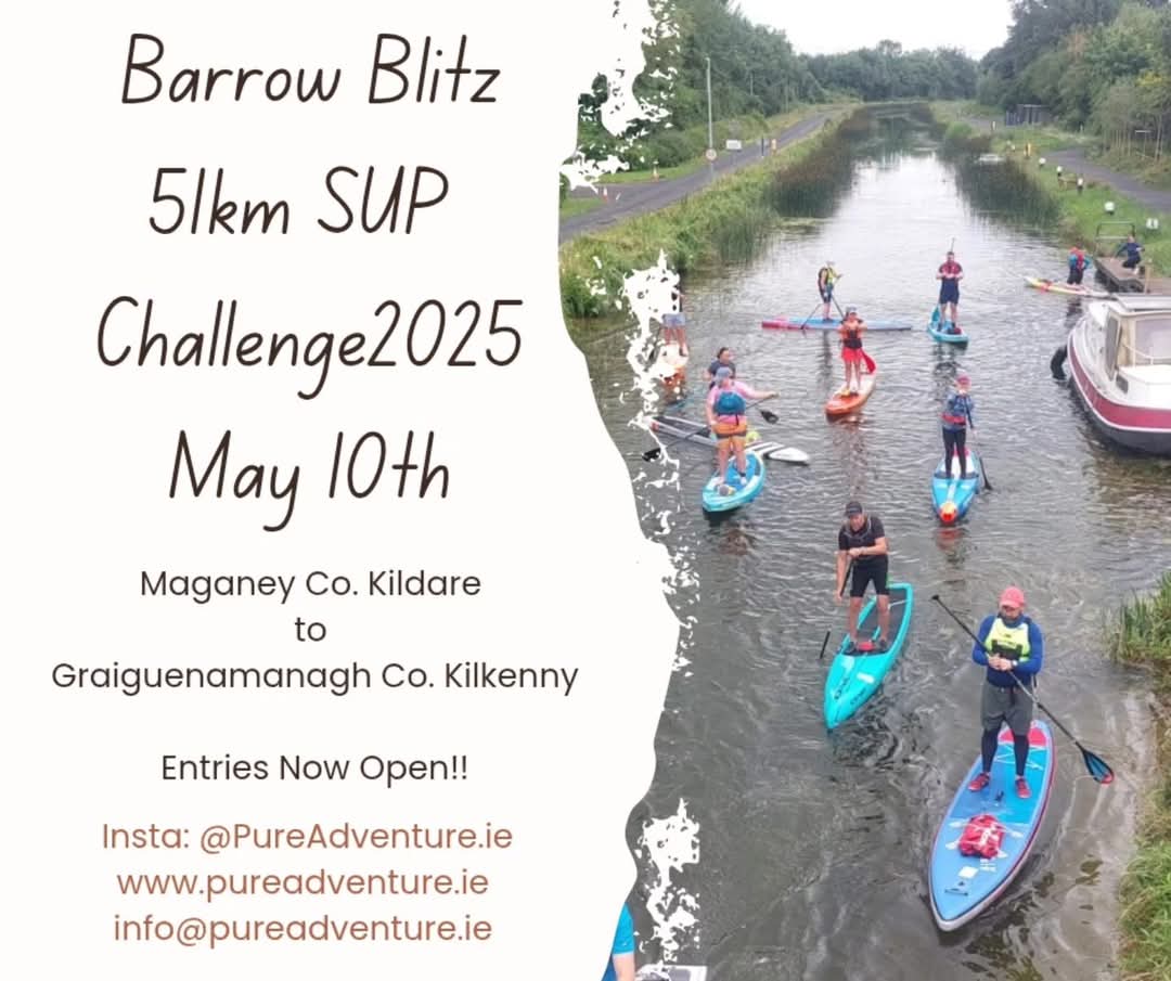 2025 05 10th River Barrow Navigation Maganey Bridge Stand Up Paddlers