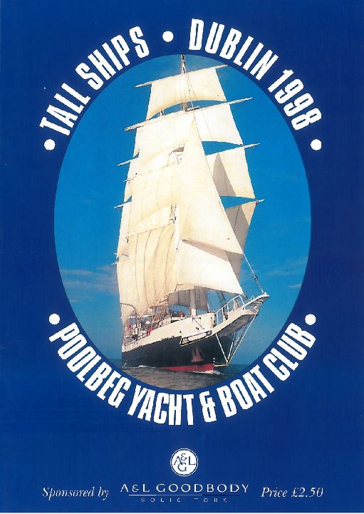 1998 River Liffey Dublin Tall Ships program cover