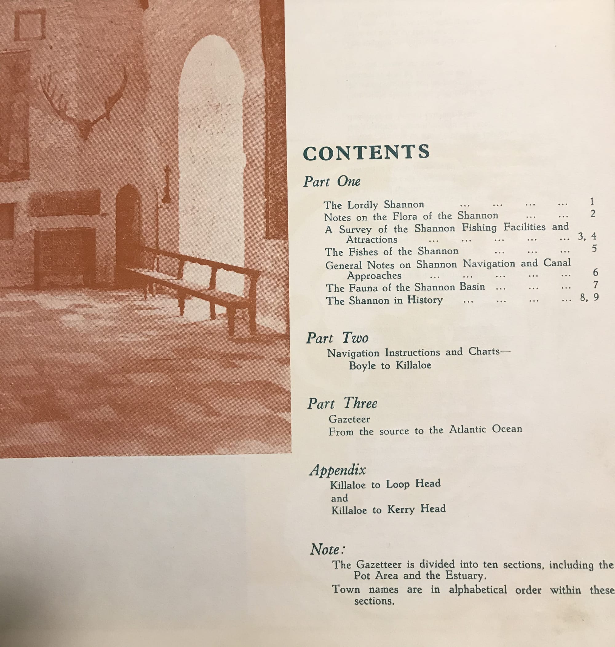 1963 04 book Shannon Guide contents page