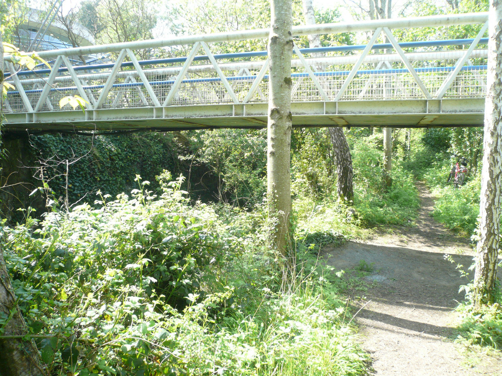 2017 05 Boyne Navigation, bridge across to Newgrange visitors centre