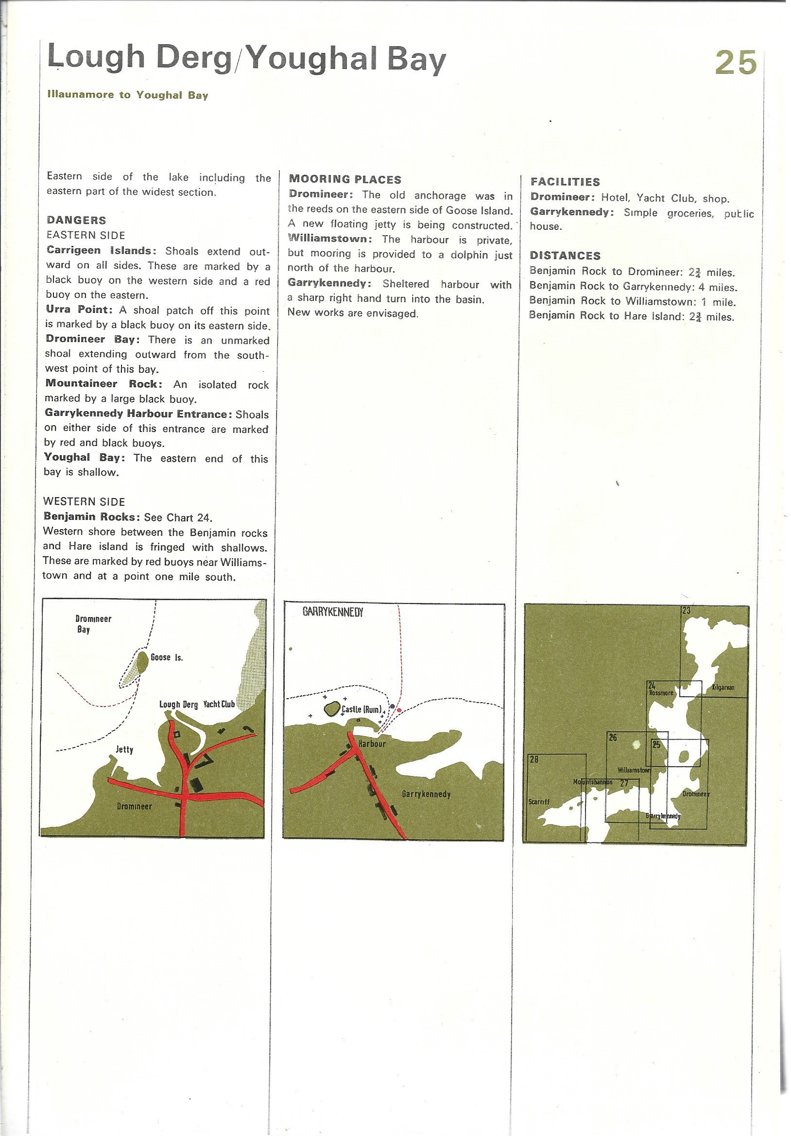 1970 Shannon Guide with maps by John Weaving