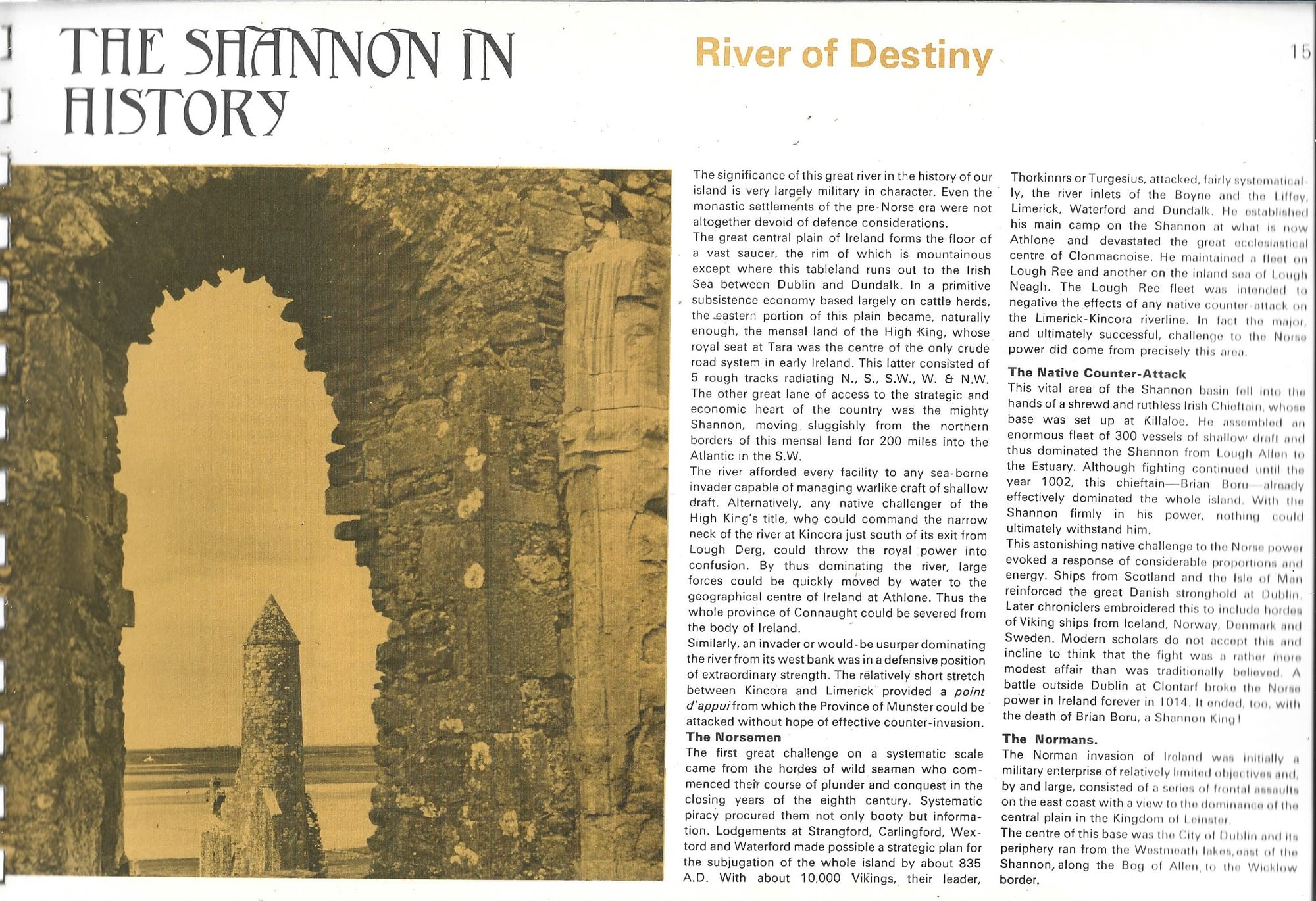 1970 Shannon Guide with maps by John Weaving