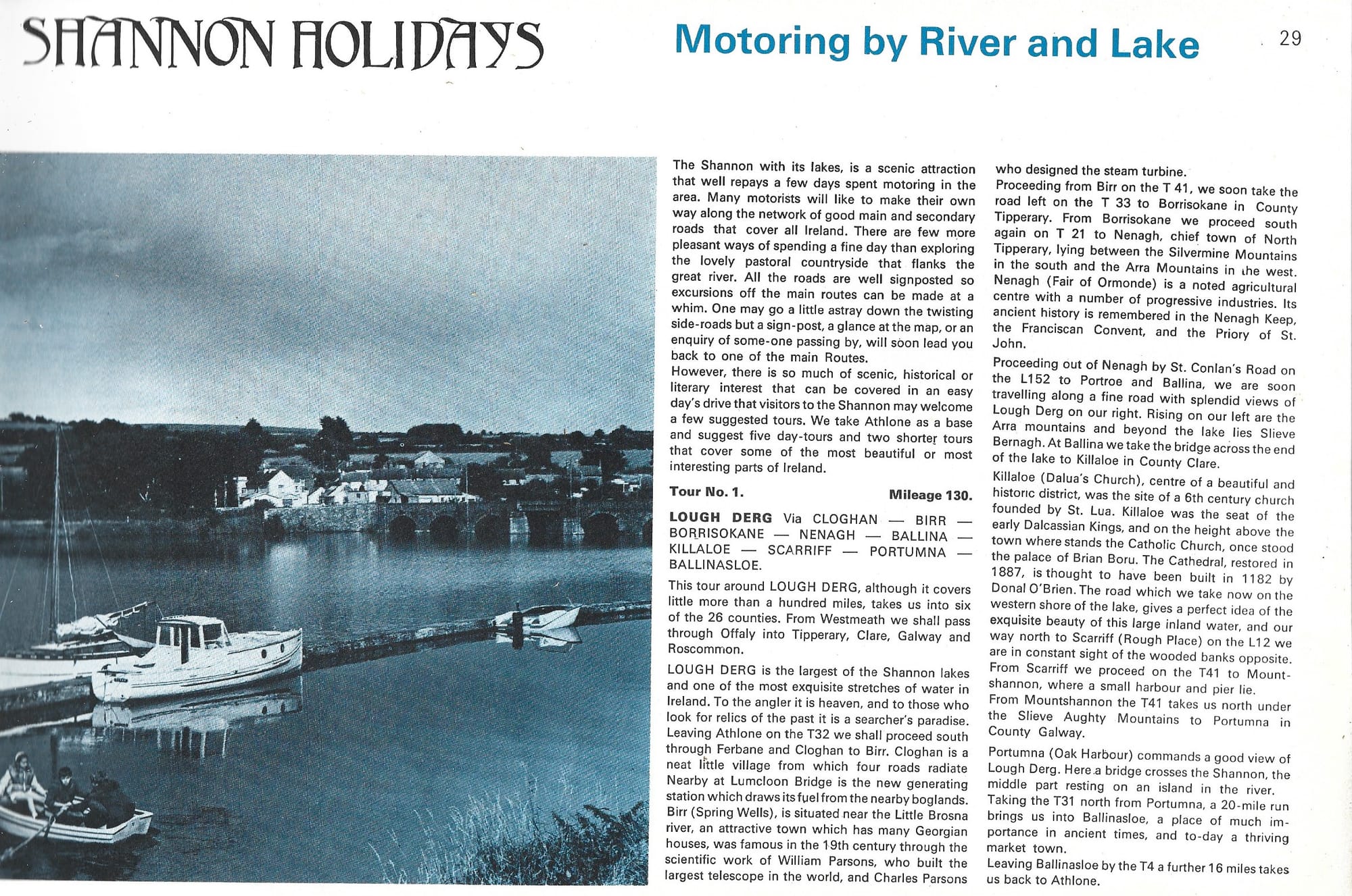 1970 Shannon Guide with maps by John Weaving