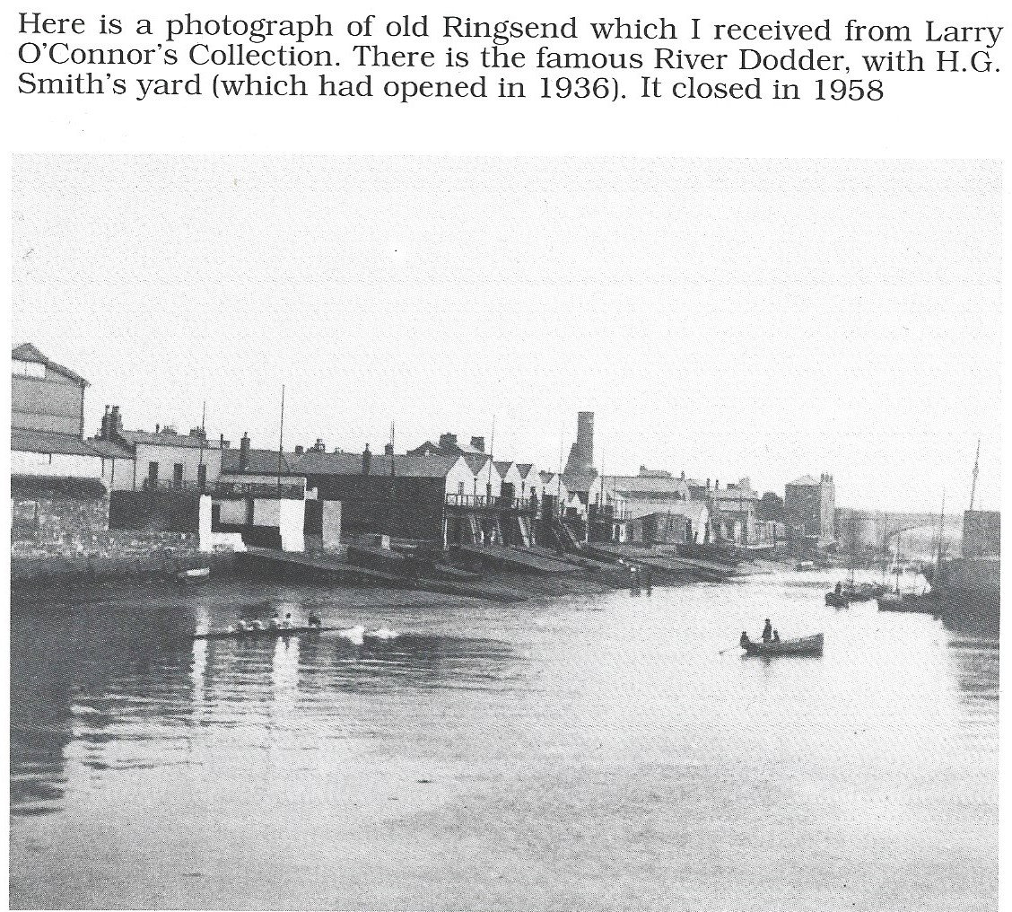 1989 Joe Murphy Ringsend boatbuilder book, River Liffey and River Dodder