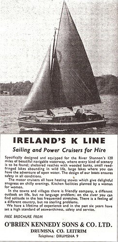 1960s K Line, Sail and Motor hireboats by George o Brien Kennedy