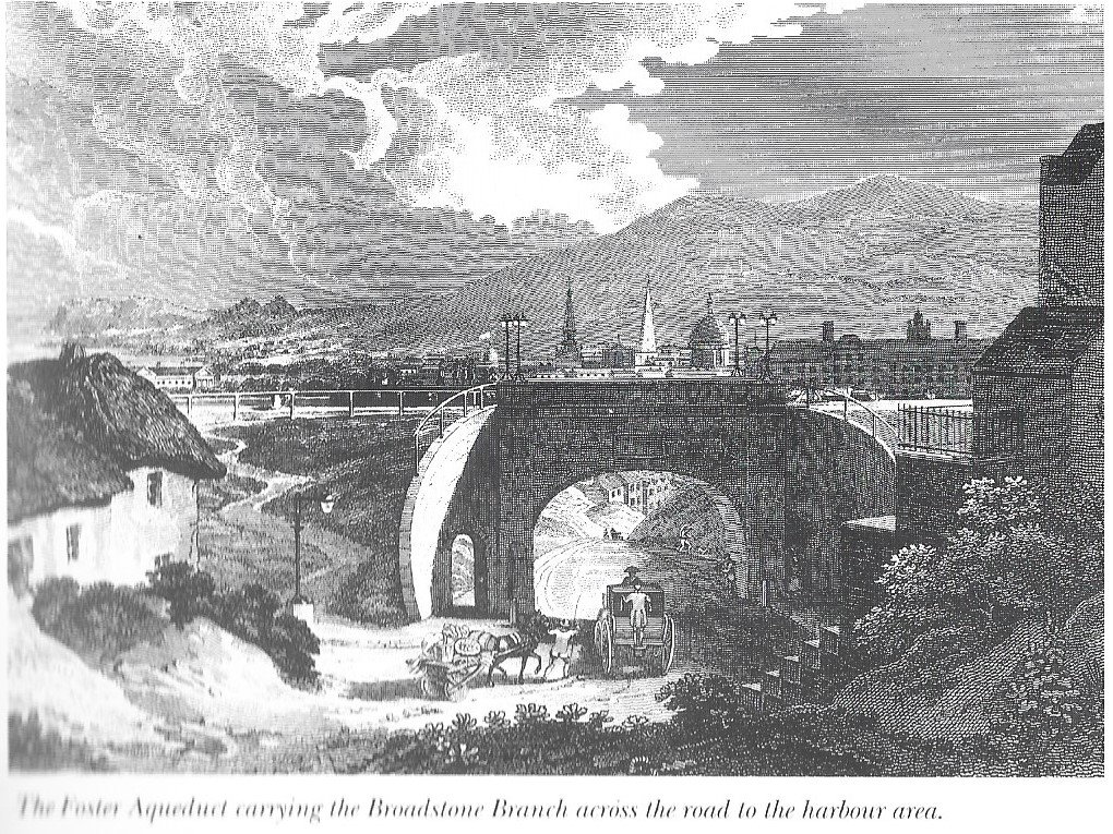 1950s Royal Canal Dublin, Foster Aqueduct, by Ruth Delaney