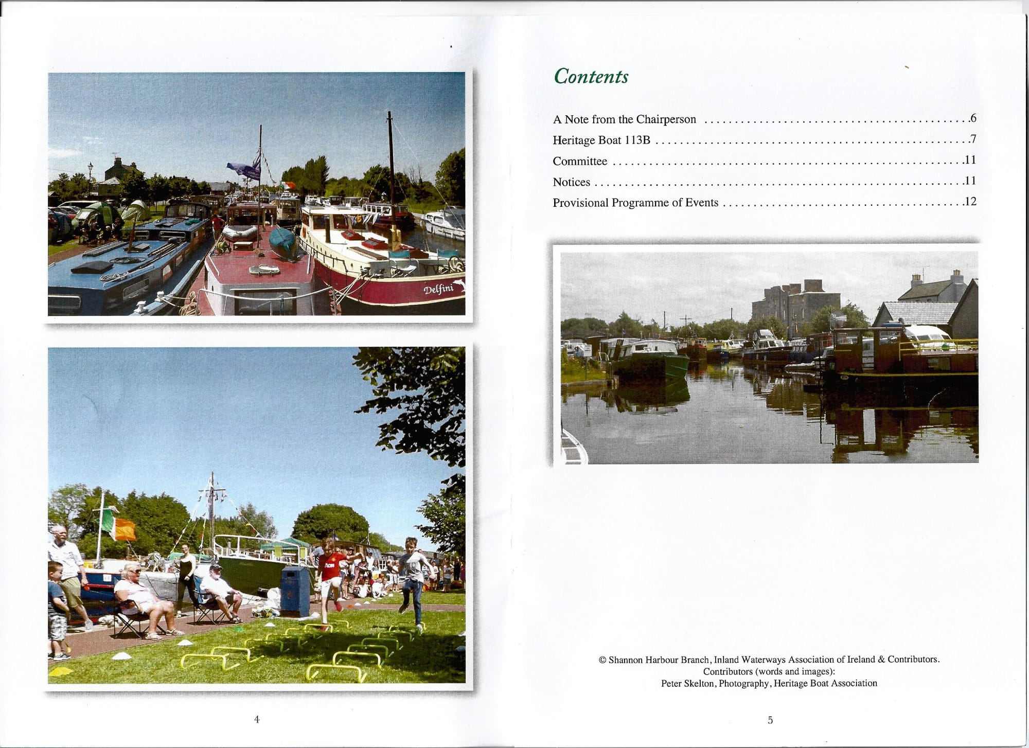 2019 06 21st Grand Canal Shannon Harbour Boat Rally program.2
