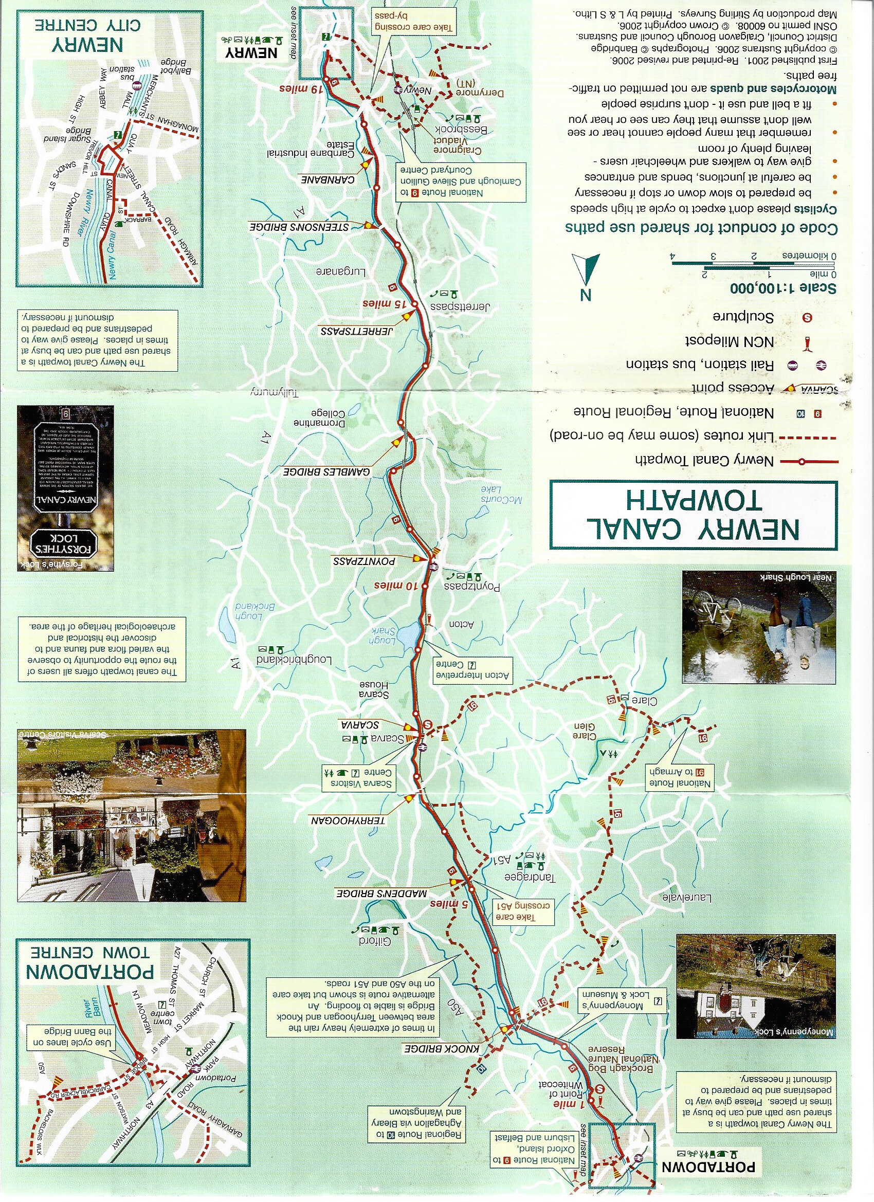 2015 Newry Canal NationalCycleNetwork brochure