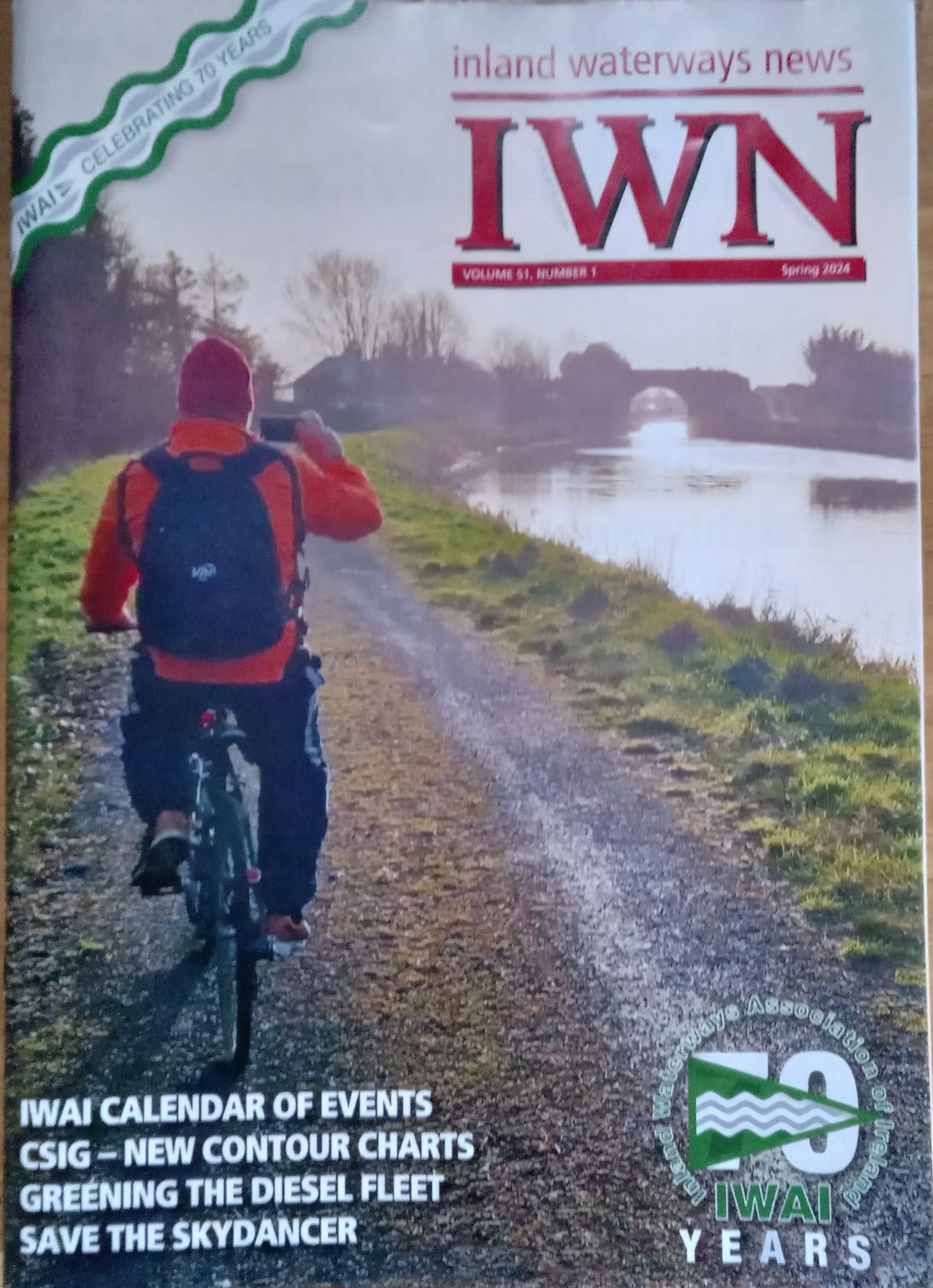 2024 03 IWN front cover of IWAI magazine