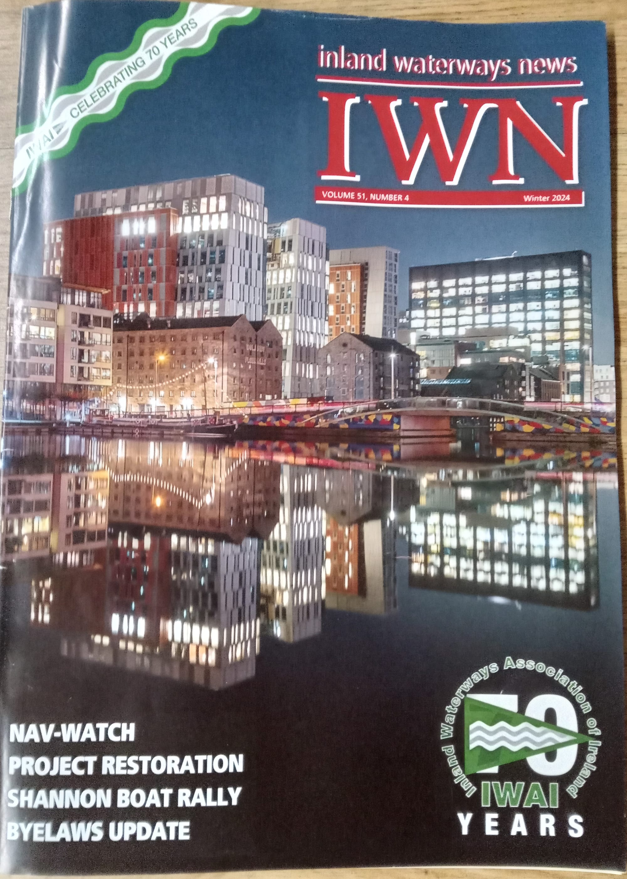 2024 12 IWN front cover of IWAI magazine