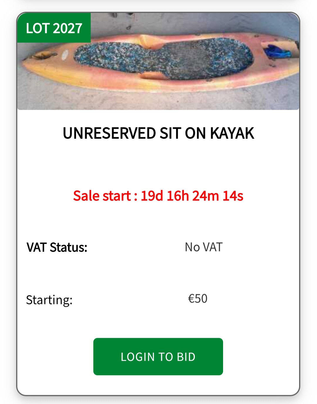2026 03 20th Marine Notice 36, details of vessels for Public Auction