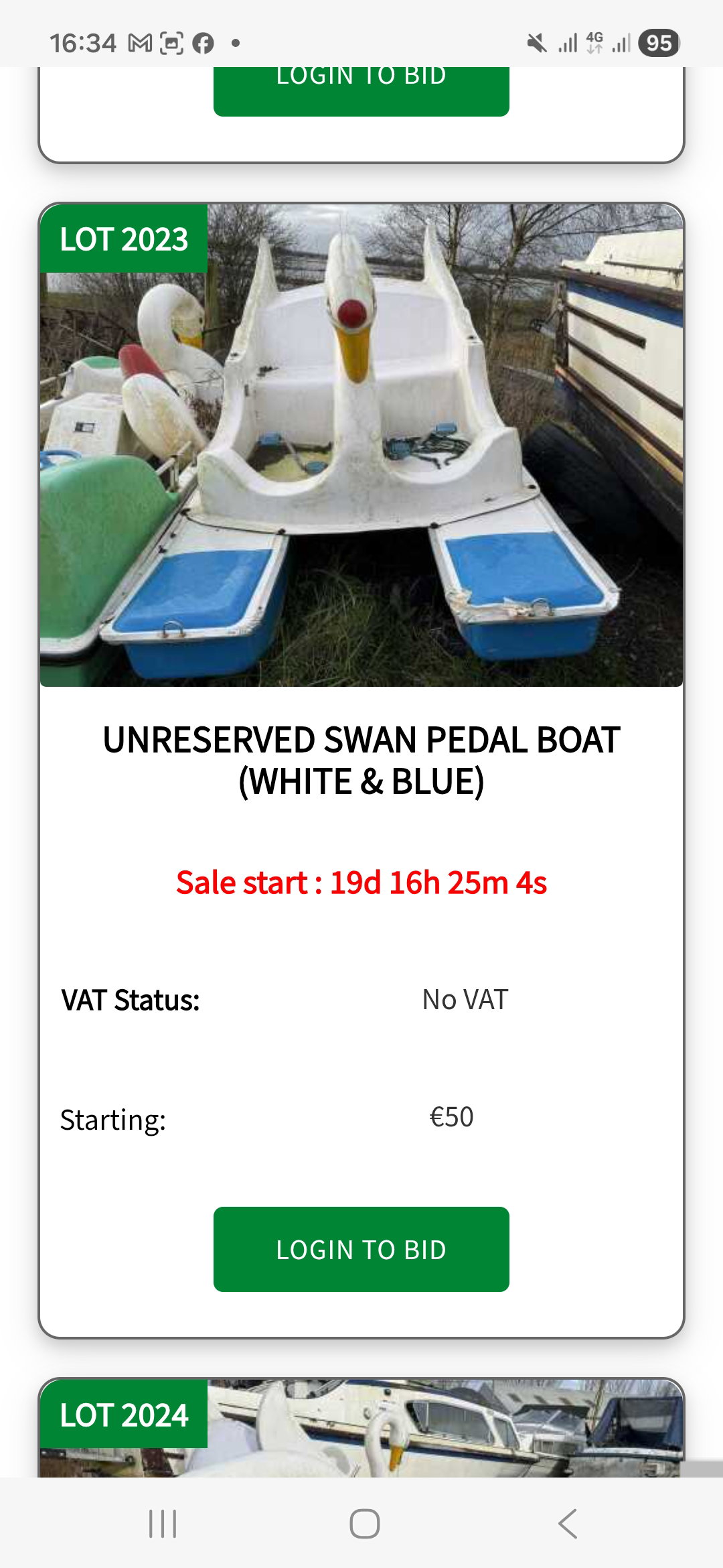 2026 03 20th Marine Notice 36, details of vessels for Public Auction