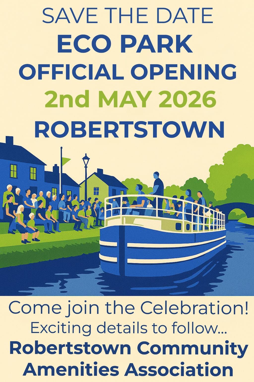 2026 05 02nd Grand Canal Robertstown opening of the Eco Park