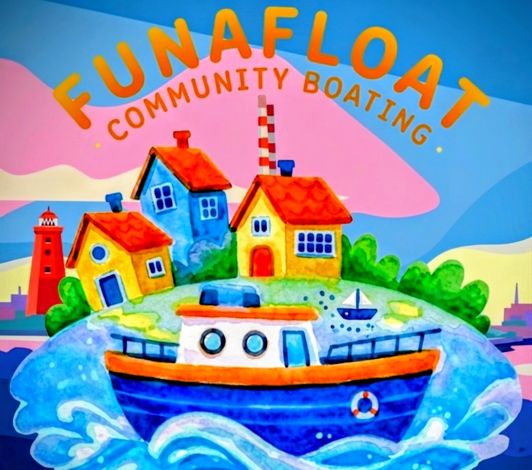 2026 04 10th Grand Canal Dublin, Funafloat trip boat