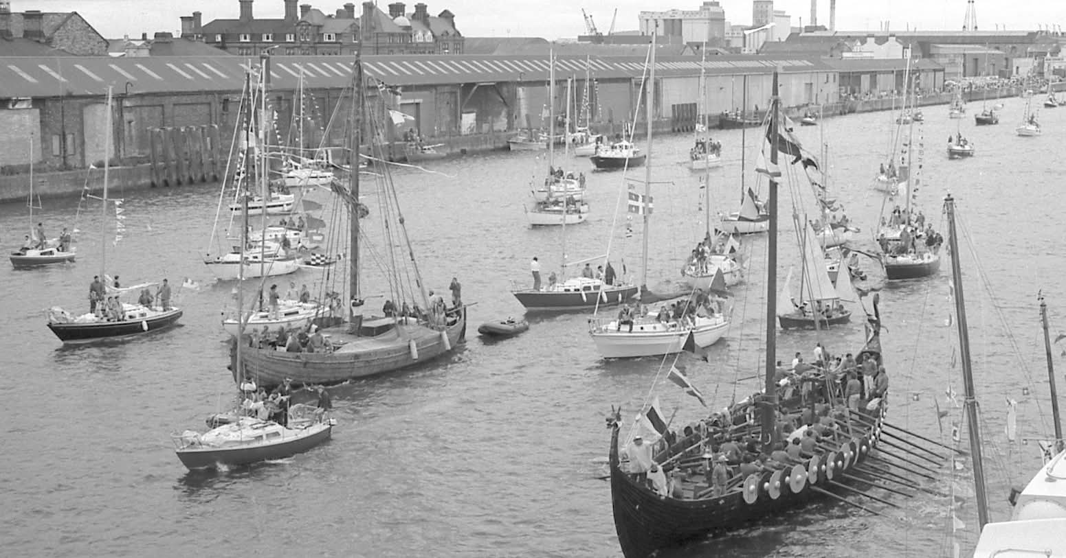 1988 River Liffey Dublin millennial celebration fleet