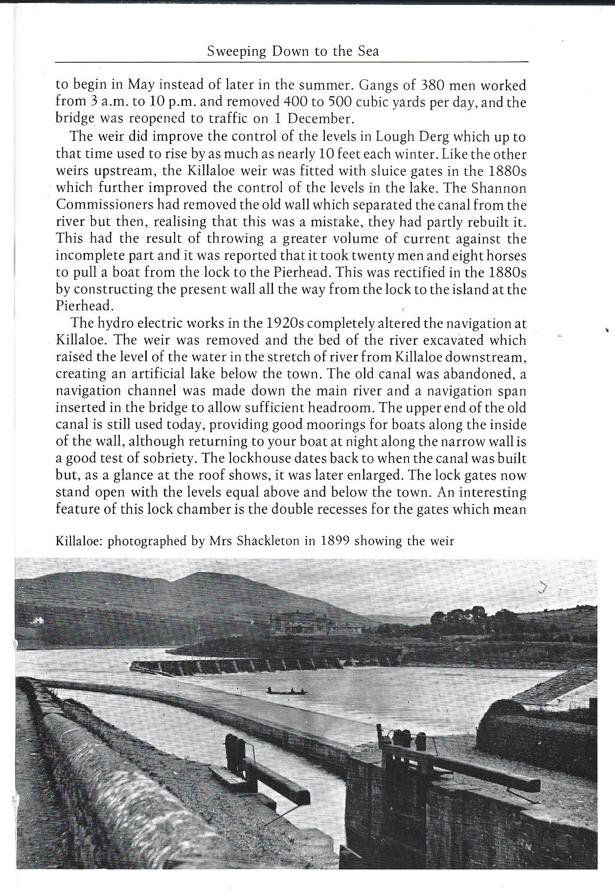 1987 By Shannon Shores Ruth Delany 1899 Kilaloe Weir