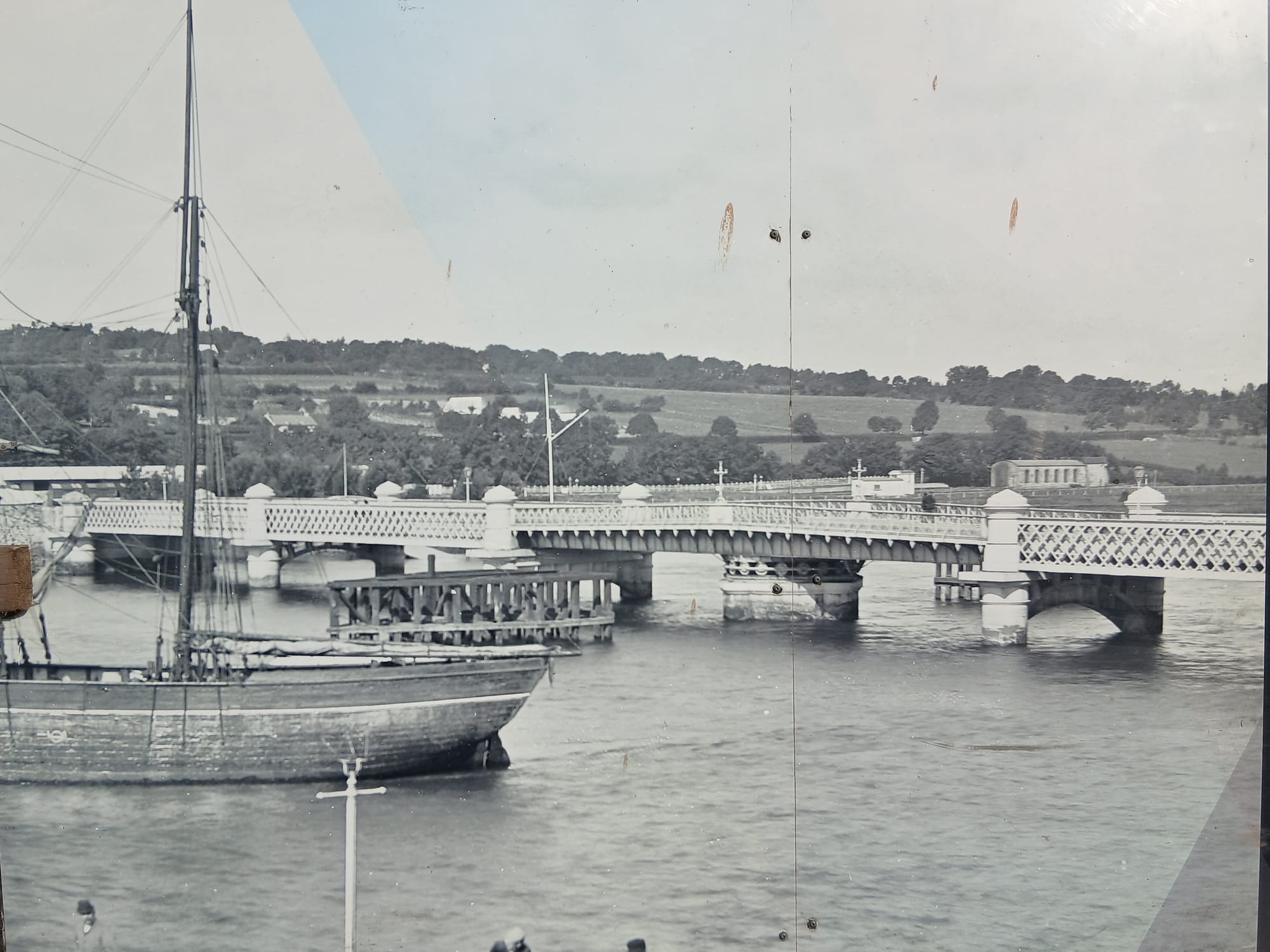 1800s River Barrow New Ross Quays, photos by National Library of Ireland
