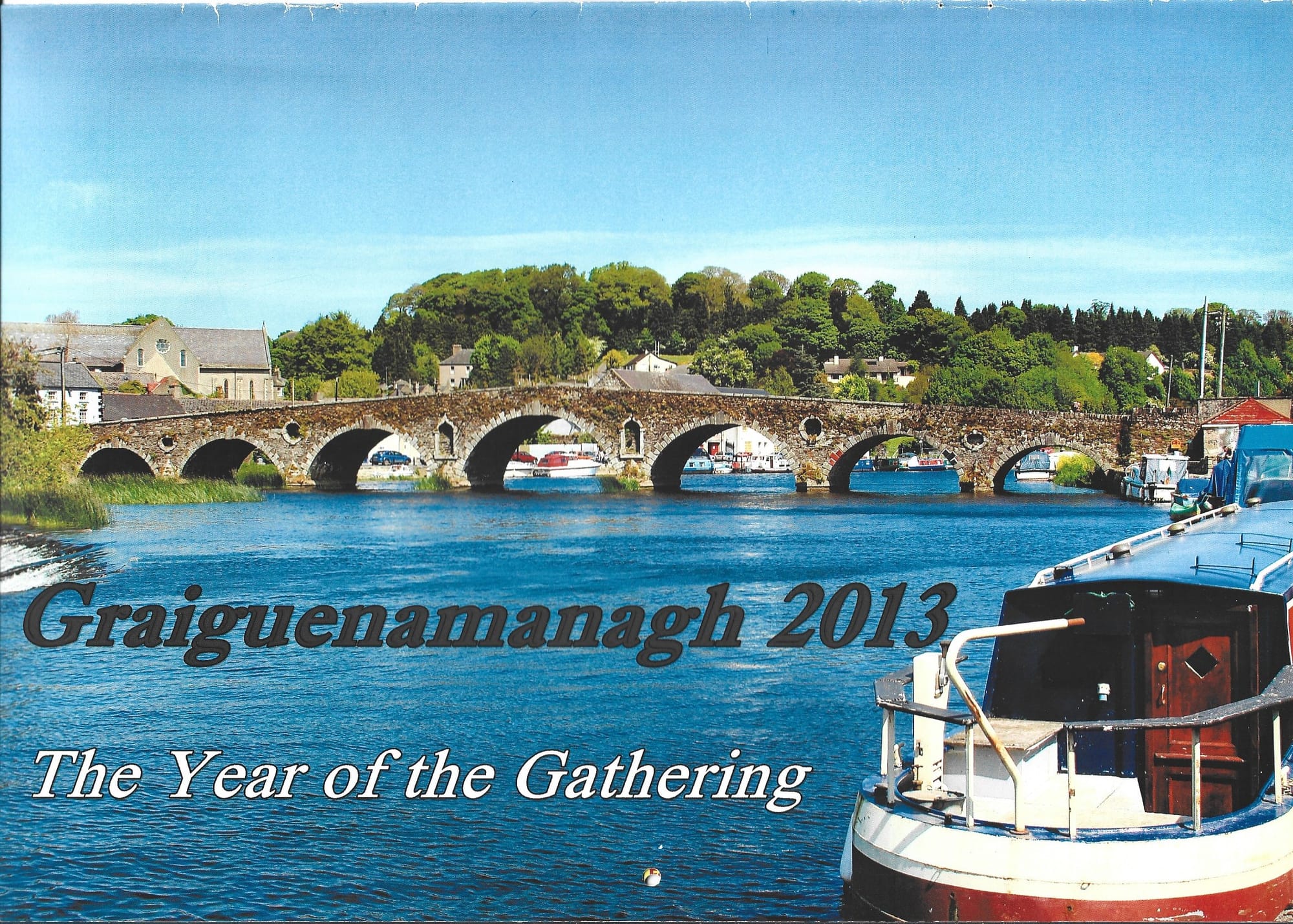 2013 River Barrow Graiguenamanagh calendar cover