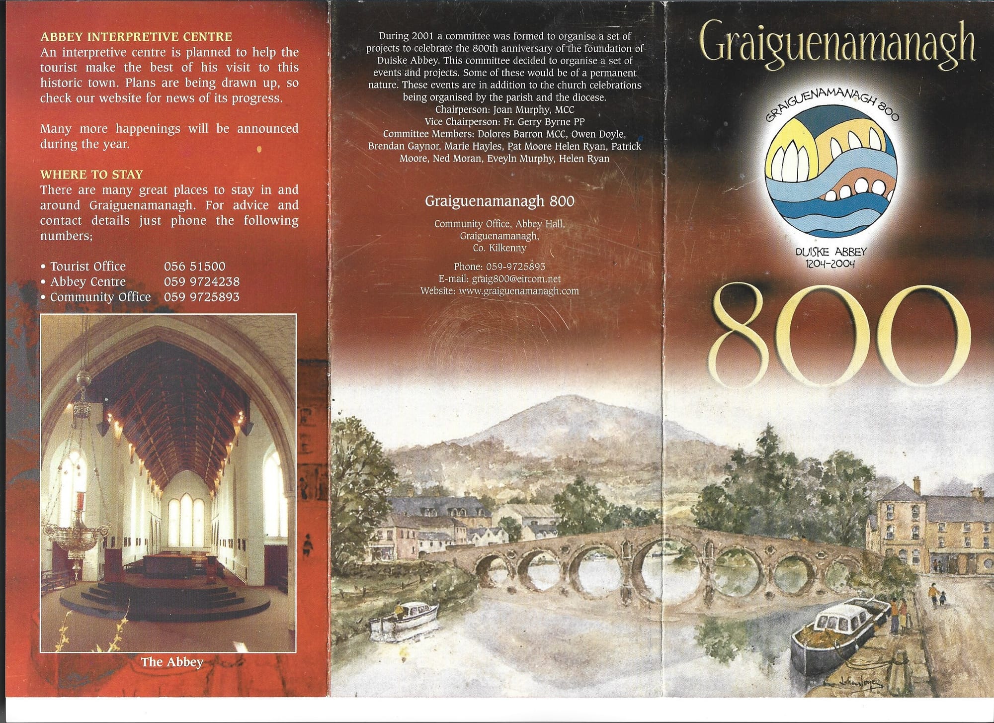2004 River Barrow Graiguenamanagh celebrates 800 years